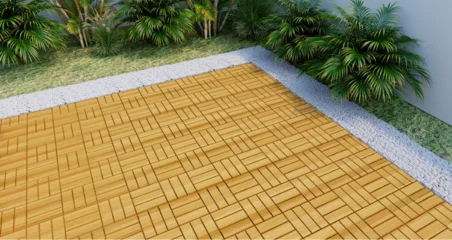 Outdoor Garden Tile Flooring Dubai
