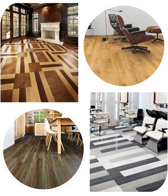 luxury vinyl tile flooring Dubai