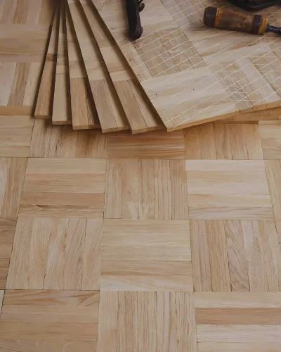 parquet flooring installation in UAE