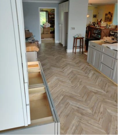 Chevron Vinyl Flooring Dubai