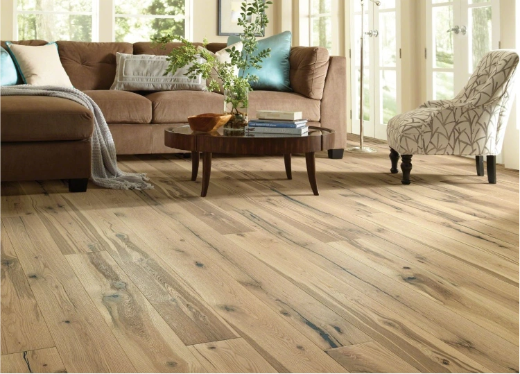 "Custom solid wood flooring Dubai"
