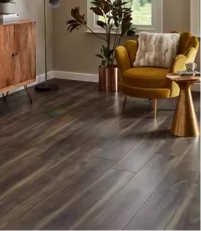 "Dark walnut laminate flooring Dubai"