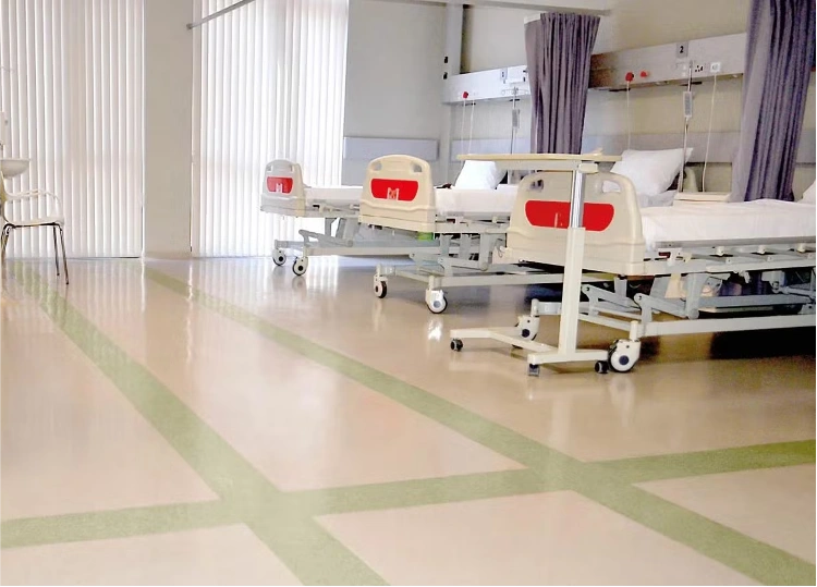 "Durable hospital flooring Dubai"