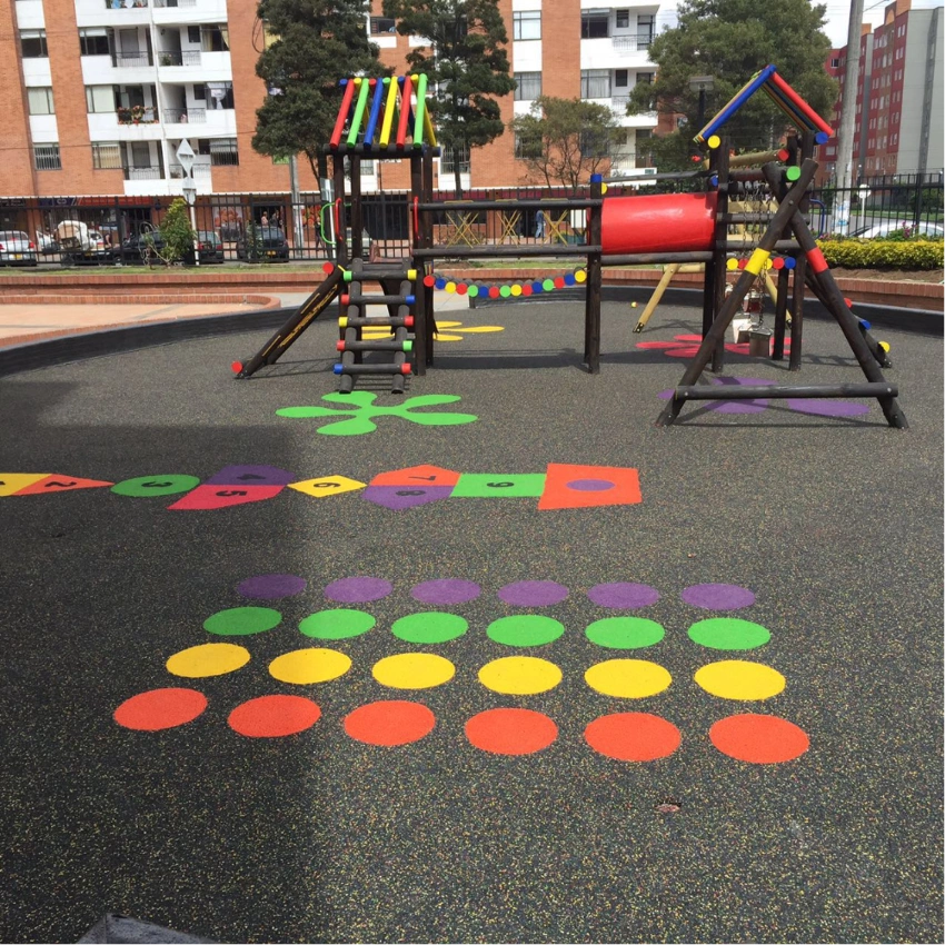 EPDM flooring for playgrounds, gyms, and outdoor areas