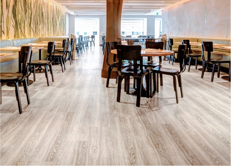 "Eco-friendly hotel vinyl flooring Dubai"