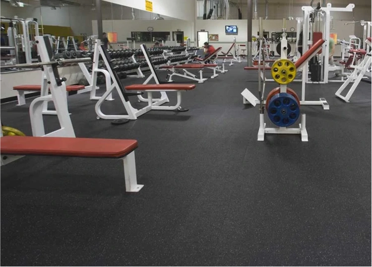 Home gym flooring for residential fitness areas