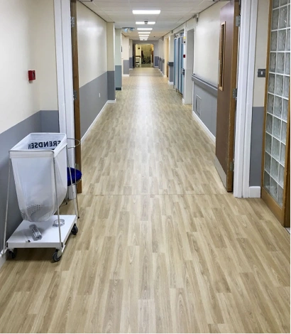 "Hotel corridor vinyl flooring Dubai"