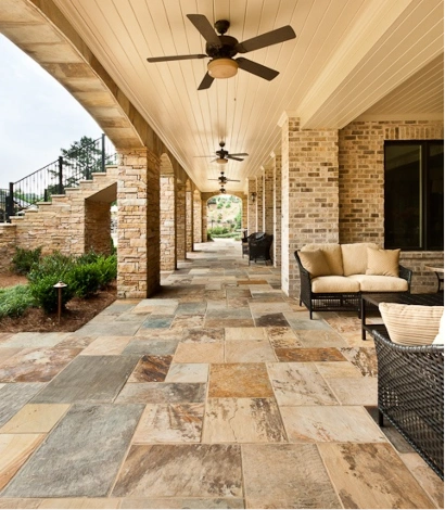"Patio stone flooring Dubai"