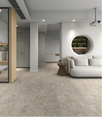 "Textured stone SPC flooring Dubai"