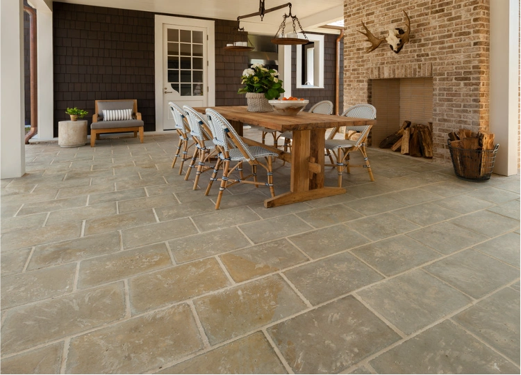 "Wood-look outdoor flooring Dubai"