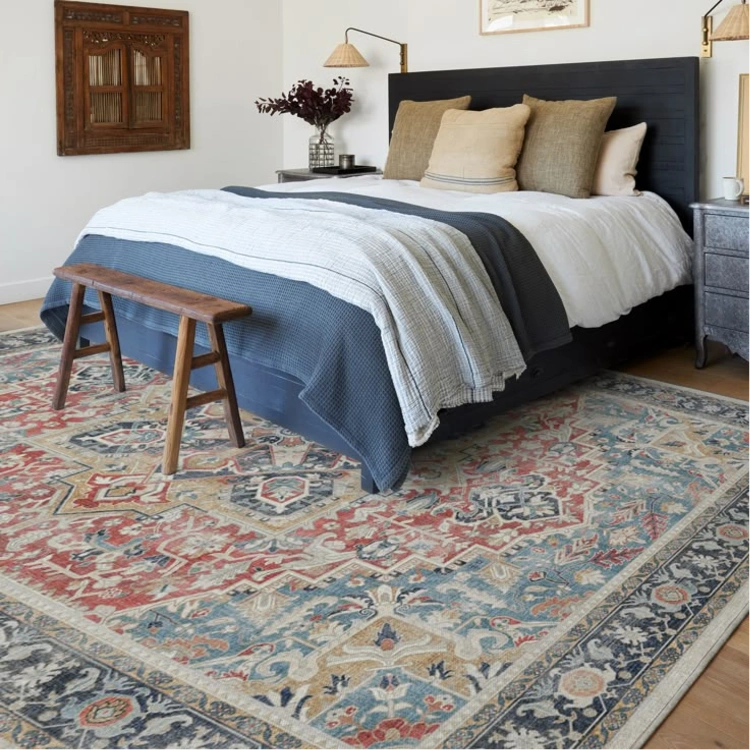 Rugs installed in bedroom Dubai