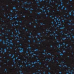 Blue Fleck Rubber Flooring