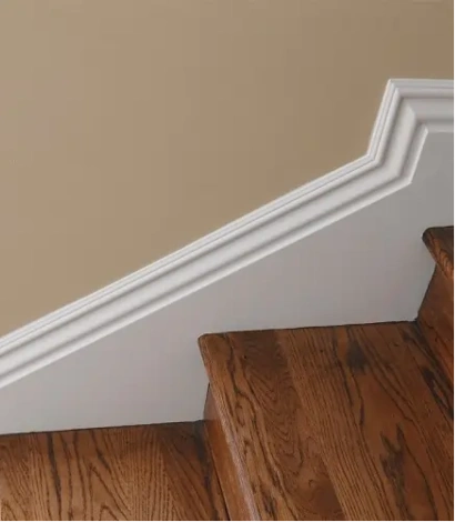 Traditional wall skirting board