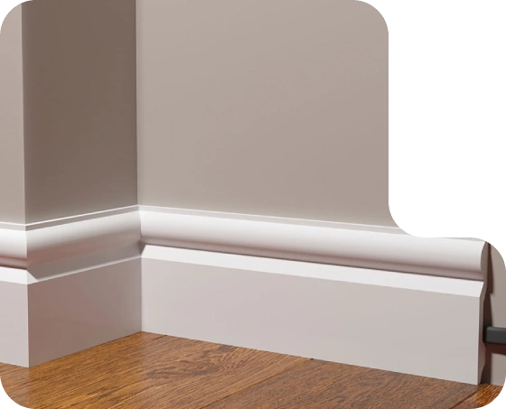 Custom wall skirting installation Dubai