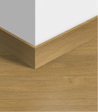 Chevron pattern MDF skirting