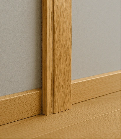 Versailles-style MDF skirting board