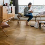 Natural light oak oiled planks