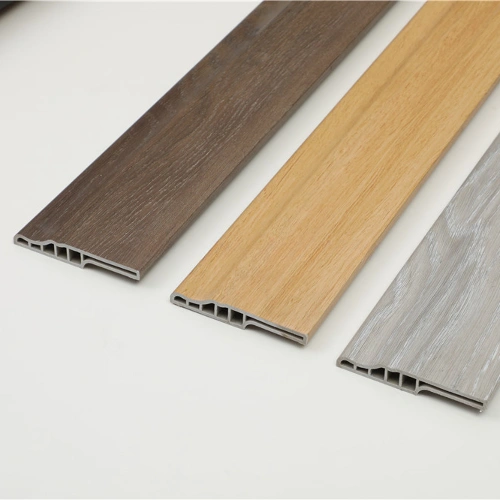 PVC skirting plank for walls