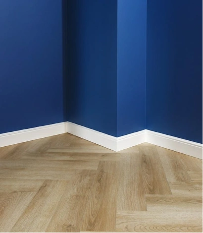 High-quality wall skirting board