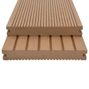 WPC Solid Decking Teak Wood image 1