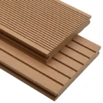 WPC Solid Decking Teak Wood