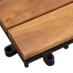 Acacia Floor 12-Slats Deck Tile img 1