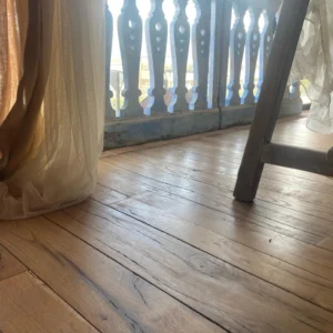 Antique oak wood floor parquet img 1