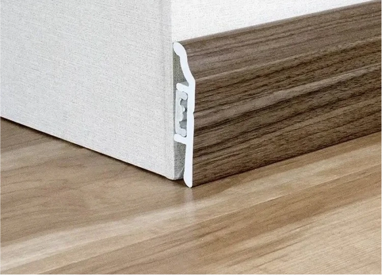 Decorative PVC skirting trim