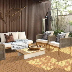 Luckyrao Plastic Interlocking Deck Tiles img 2