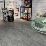 VEELIKE PVC Vintage Vinyl Flooring Concrete img 1