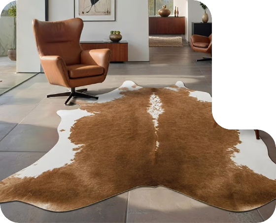 Cowhide rugs Dubai