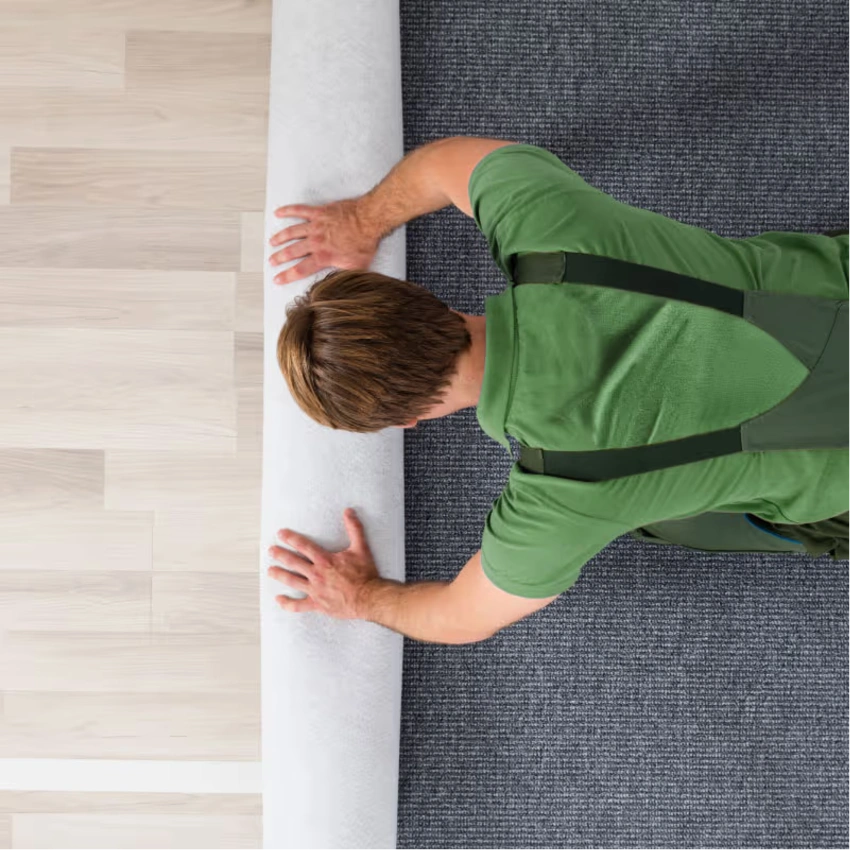 Fast professional carpet installation Dubai