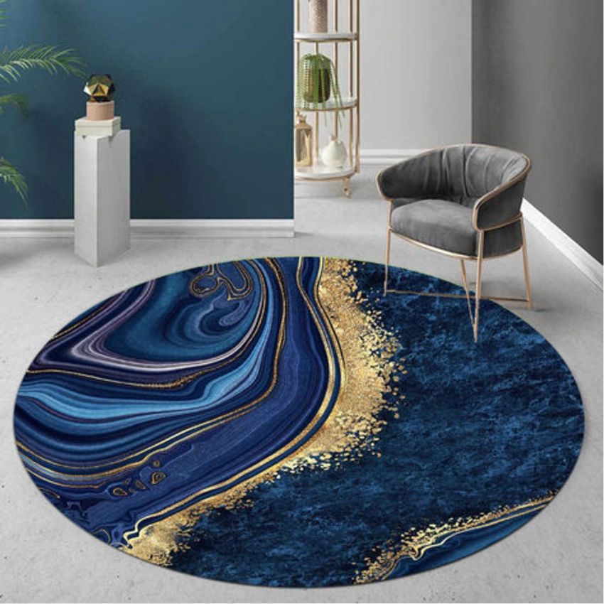 Fast round rugs installation Dubai