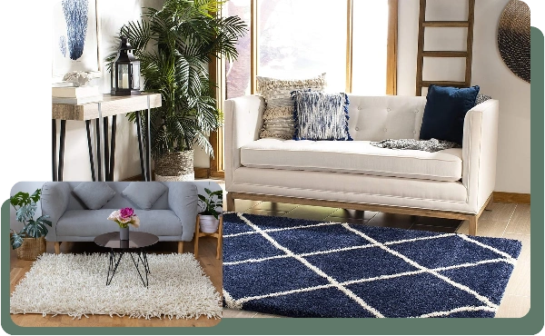 Best shaggy rugs supplier Dubai
