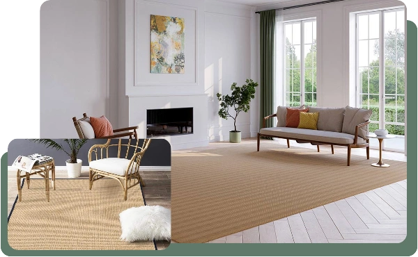 Sisal rugs trusted supplier Dubai