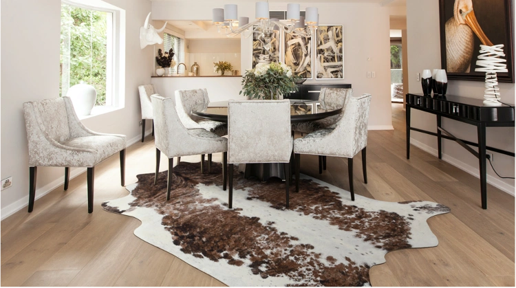 Why choose us cowhide rugs Dubai