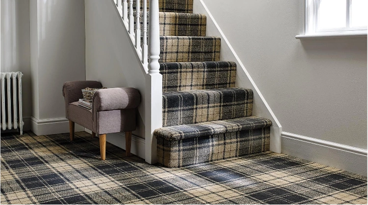 Choose us for premium custom stair carpets designed and installed in Dubai