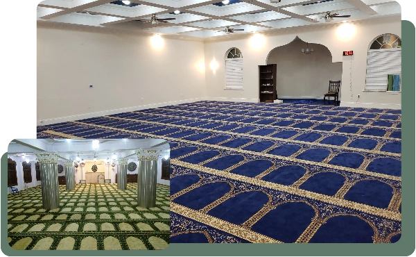 Custom mosque carpet supplier Dubai