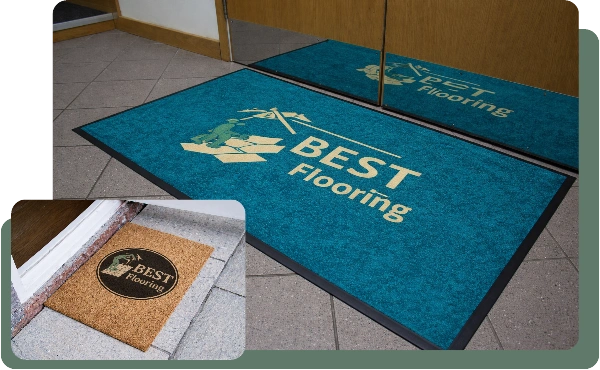 Custom logo mats supplier Dubai